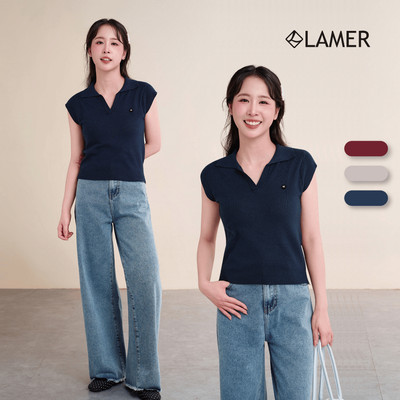 Áo Len Mongtoghi Nữ LAMER Sát Nách Dáng Suông Áo Len Tay Ngắn Thu Đông Basic Trẻ Trung Mchic SPD O61W26Q042
