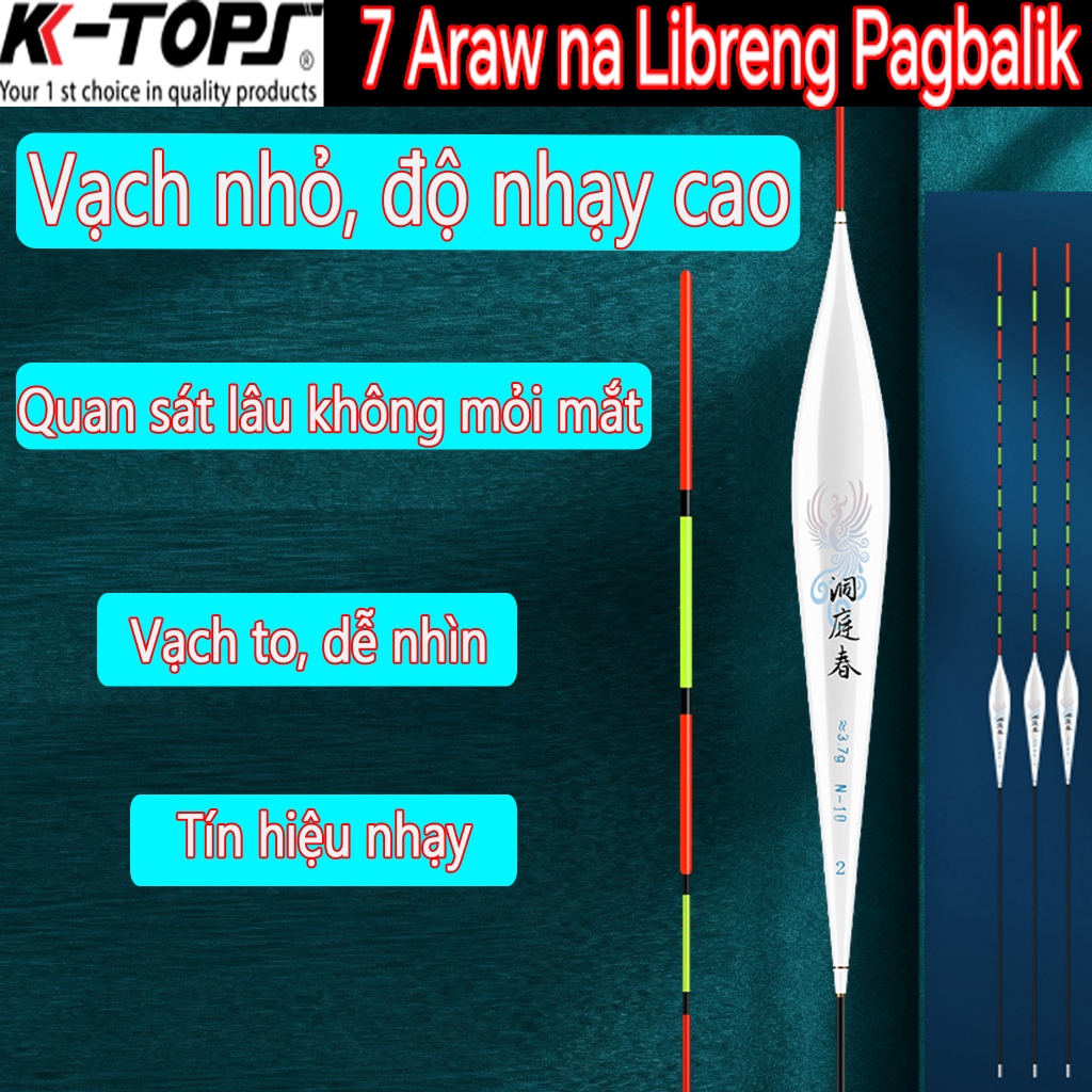 K-TOPS phao câu cá đài phao câu cá tổng hợp phao câu đài phao nano phao câu cá nano phao câu rô phi 