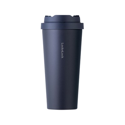 [ShopeeVip T9] Ly giữ nhiệt LocknLock 550ml Thép Không Gỉ Màu Xanh Navy LHC3249NVY, Hàng chính hãng - JoyMall