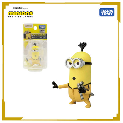 Mô hình Minions Tiny Collection 05 Kevin/Kung-Fu 213956 Fullbox Chính Hãng Takara Tomy - Victoys