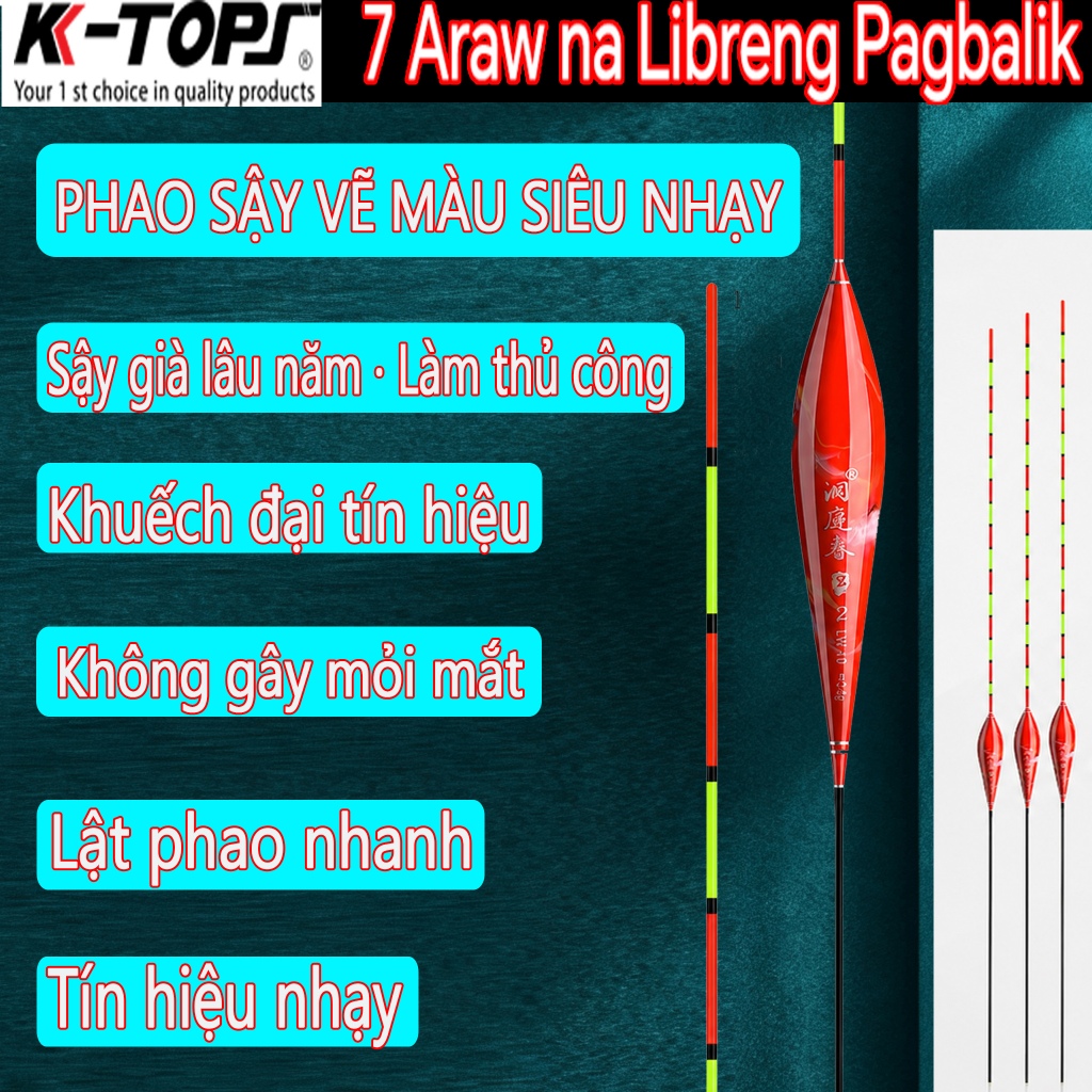 K-TOPS phao câu đài tăm to phao câu cá đài phao câu cá rô phi phao câu chép phao câu đài tổng hợp ph