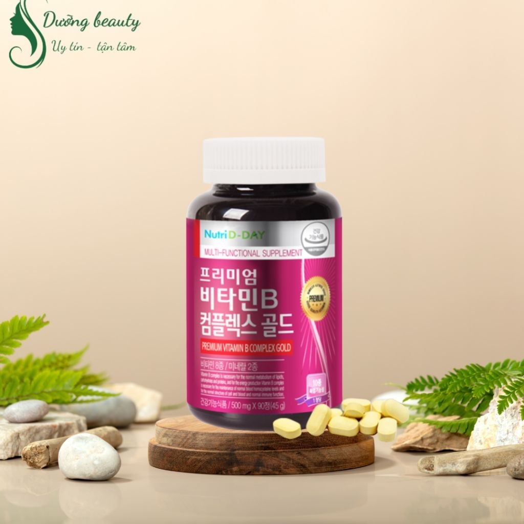 Viên uống Nutri D-Day Vitamin B Complex Gold 90 viên