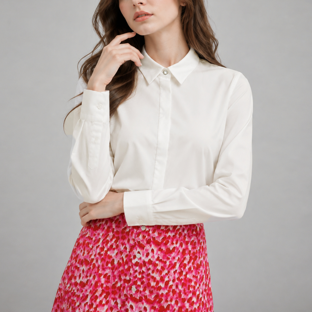 C0FAS0N WHITE BLOUSE