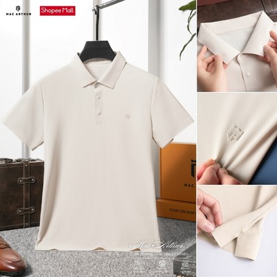 Áo Polo Nam MAC ARTHUR LEGEND Cao Cấp Không Nhăn Mát Lạnh Form Ôm Vừa Thoải Mái SP1