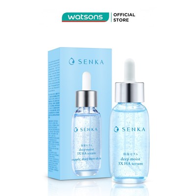 Serum Senka Deep Moist 3X HA Cấp Ẩm Chuyên Sâu & Cải Thiện Nếp Nhăn 30ml