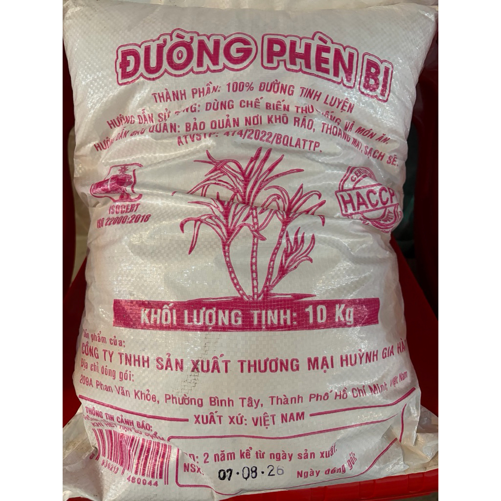 10kg ĐƯỜNG PHÈN BI BAO XÁ TIỆN DỤNG