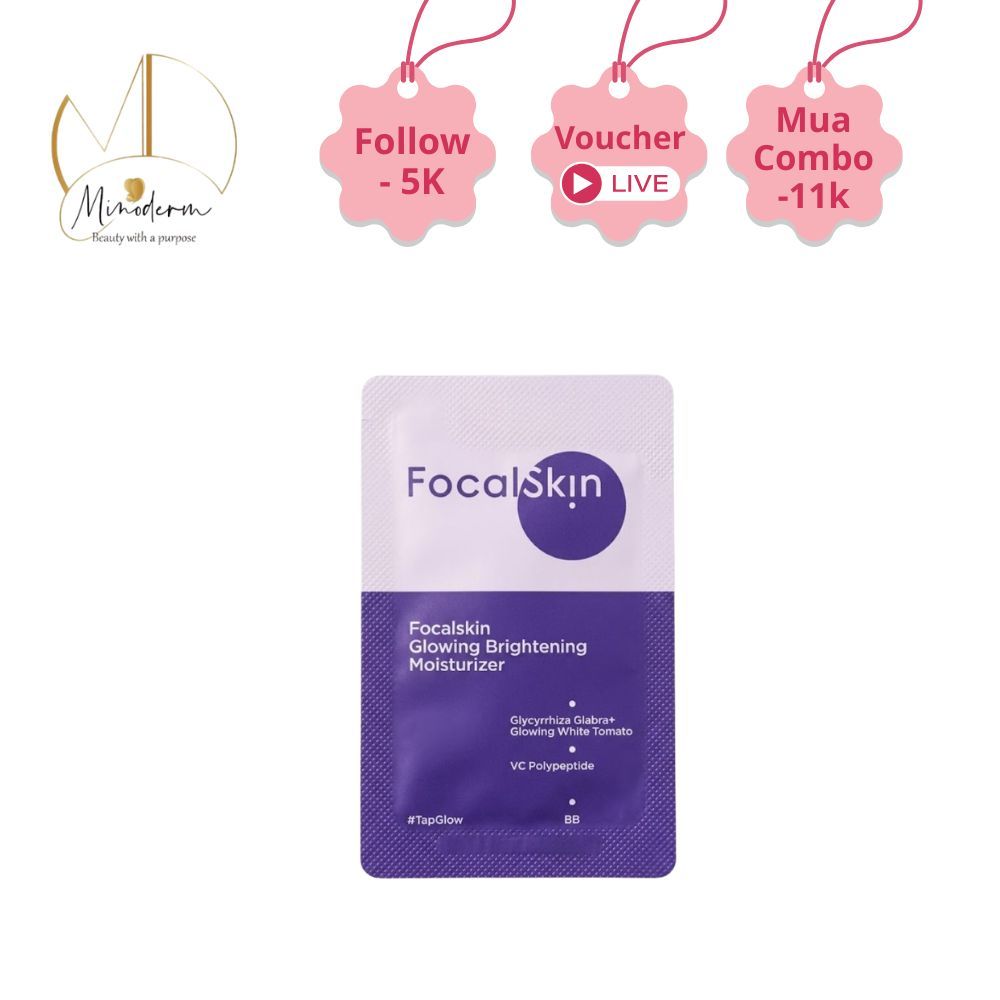 Kem dưỡng da FOCALSKIN GLOWING BRIGHTENING MOISTURIZER giúp cung cấp độ ẩm cho da