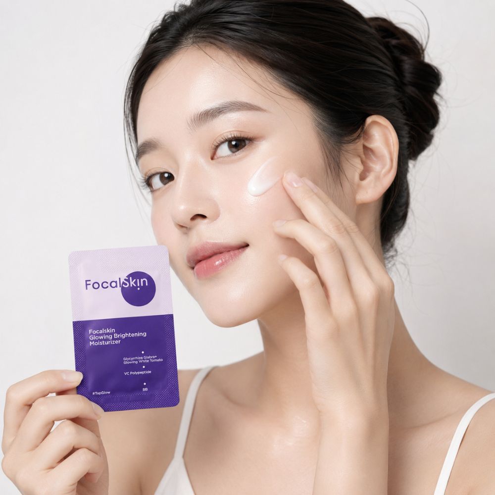 Ảnh 2 của Kem dưỡng da FOCALSKIN GLOWING BRIGHTENING MOISTURIZER giúp cung cấp độ ẩm cho da