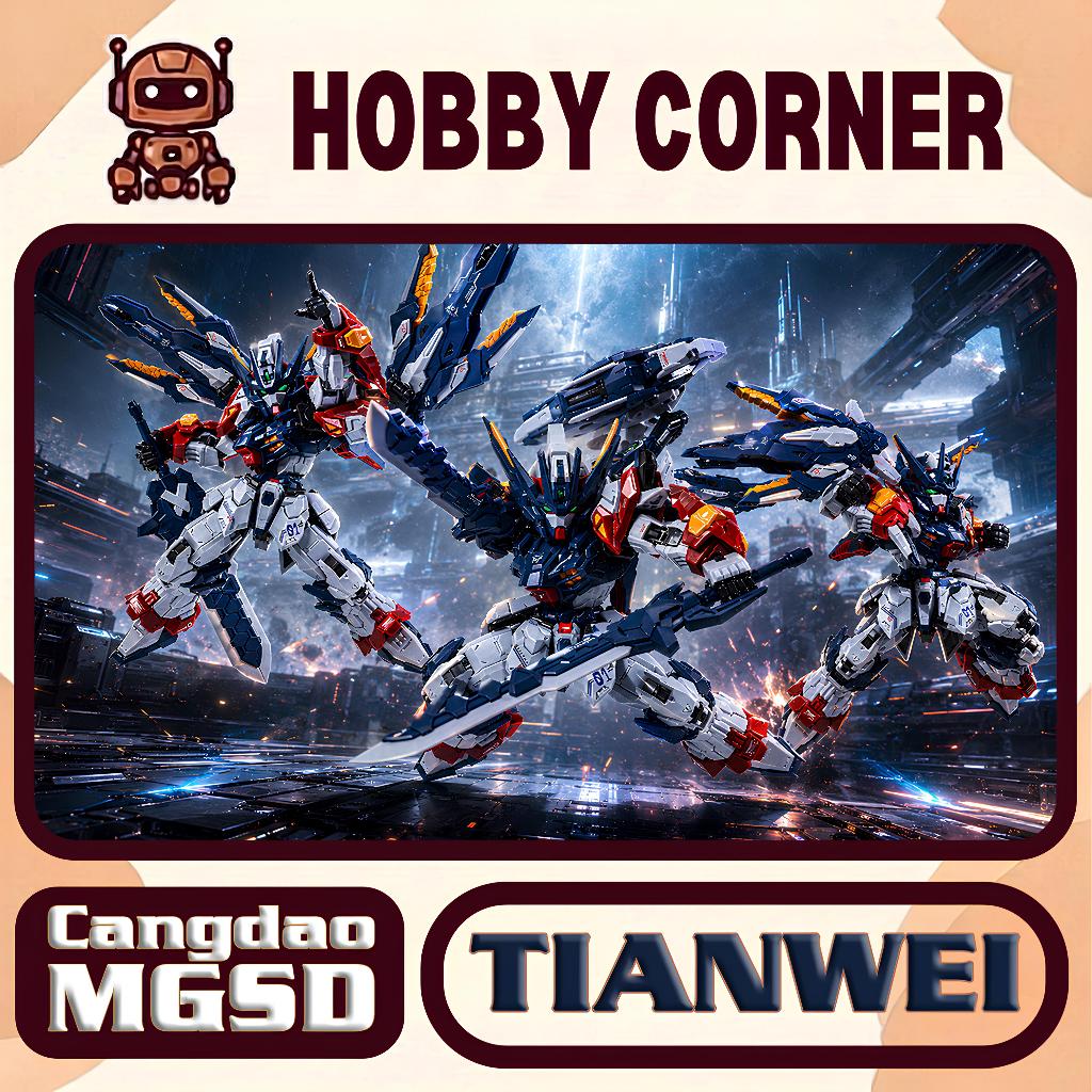 Model Kit MGSD TIANWEI Deluxe ver. Cangdao (tặng base hangar, LED, decal nước)