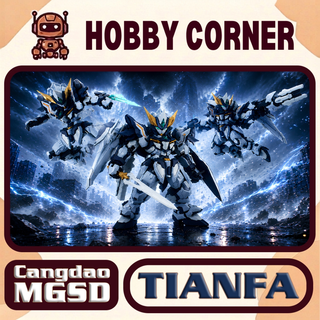 Model Kit MGSD TIANFA Deluxe ver. Cangdao (tặng base hangar, LED, decal nước)