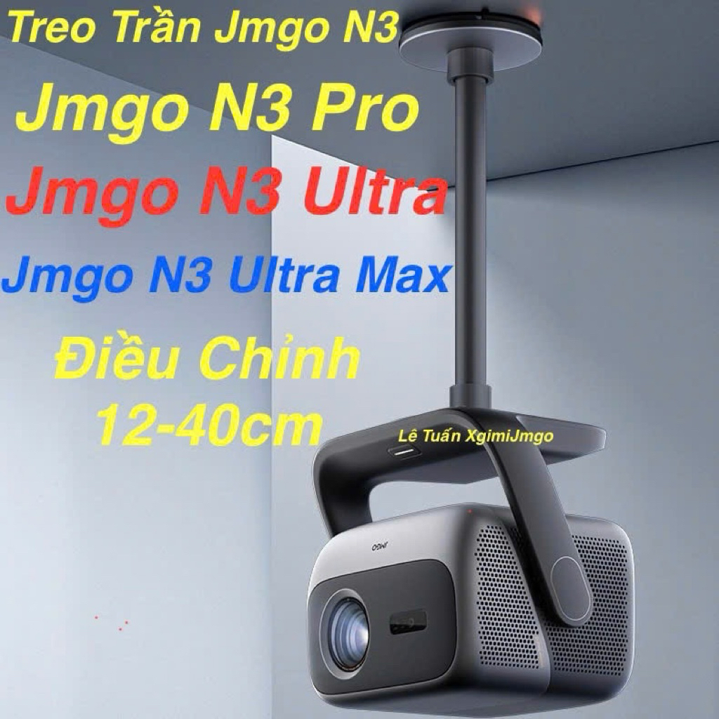 Giá Treo Trần Jmgo N3 Pro, N5, N5S Pro, N3,5 Ultra, N3,N5S Ultra Max. Giá đỡ Máy Chiếu Treo Trần Nhà