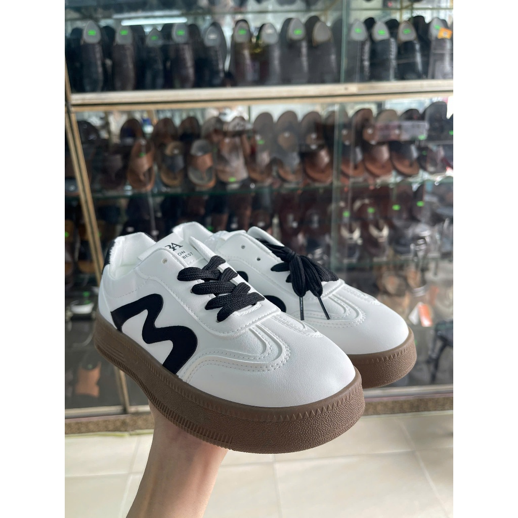 GIÀY SNEAKER ĐẾ BÁNH MÌ STYLE RETRO NỮ