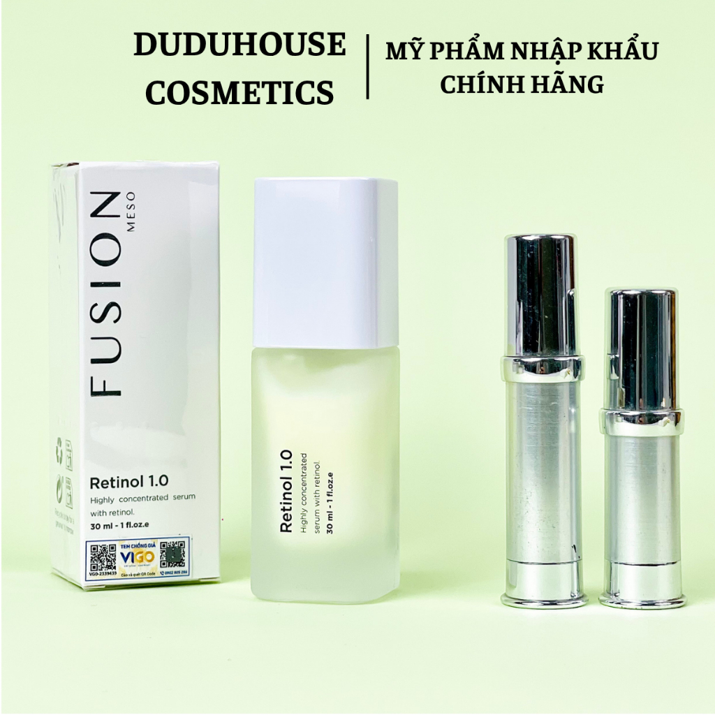 Tinh Chất Fusion Meso Retinol 1.0 Therapy Serum Giảm Nếp Nhăn Mẫu Thử Duduhouse