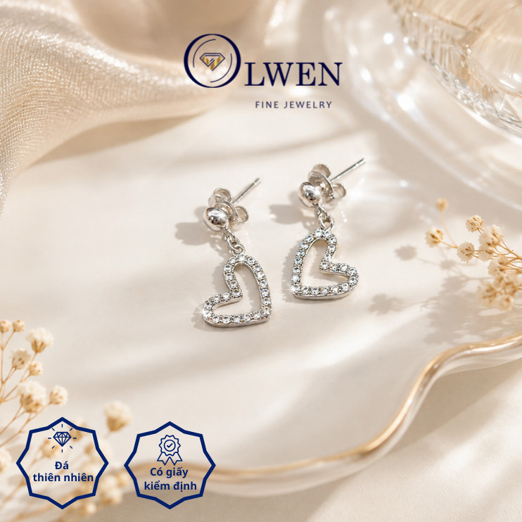 BÔNG TAI BẠC Ý - OLWEN FINE JEWELRY - 36477