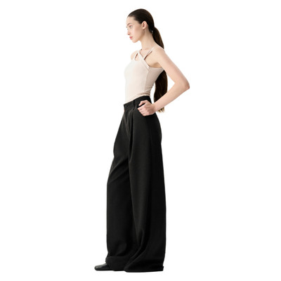 làminapparel - BASIC STRAIGHT LEG TROUSERS