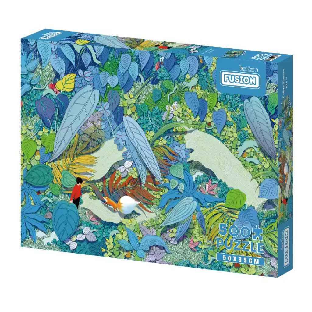 [HÀNG CÓ SẴN] BOTOP PUZZLE 500pcs COLORFUL FOREST