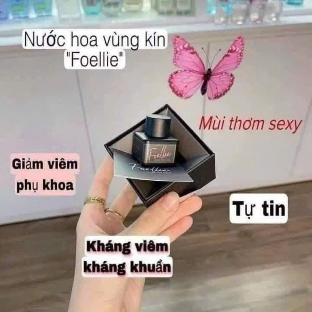 Nước hoa vùng kín Foellie màu Đen