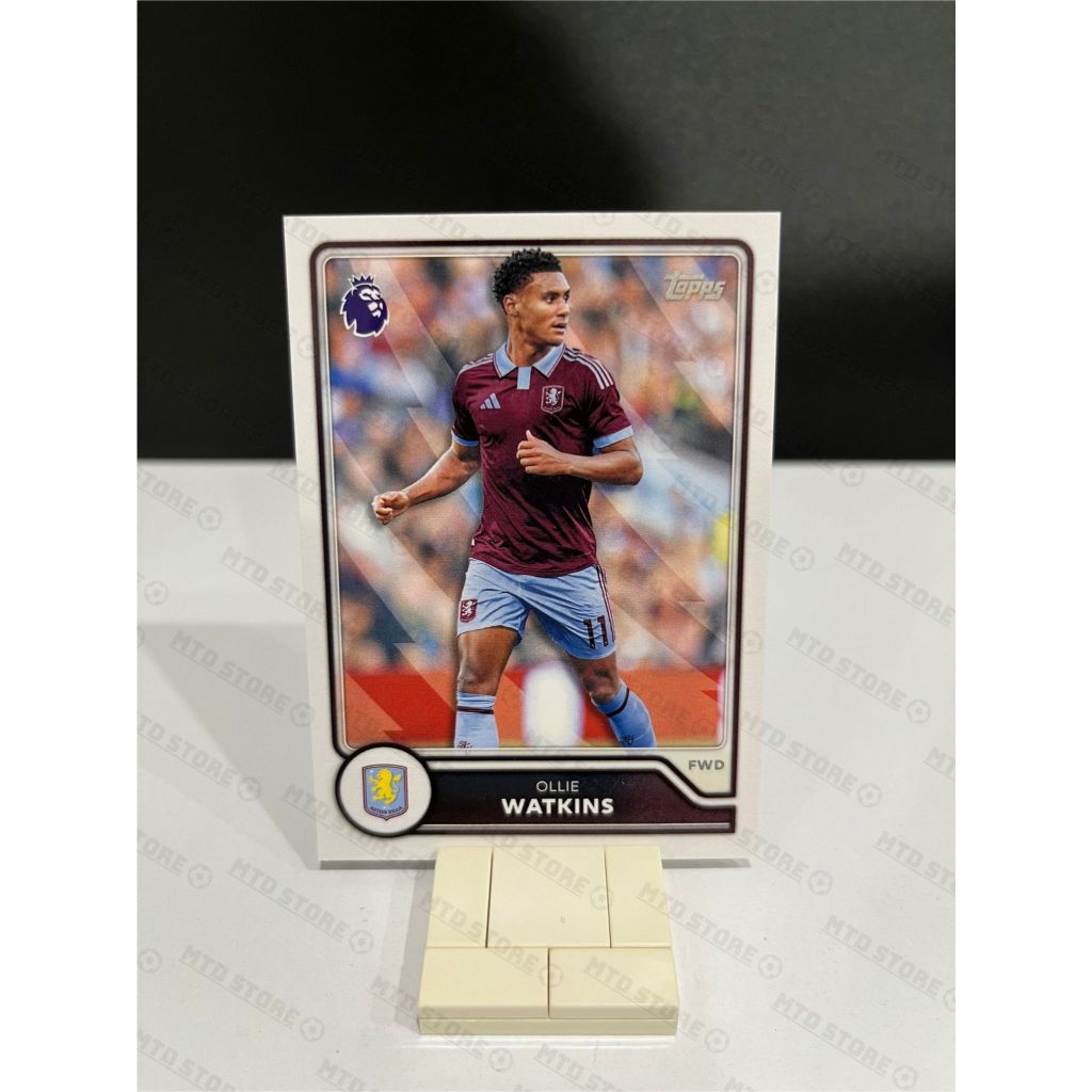 [ CHÍNH HÃNG ] - TOPPS FLAGSHIP PREMIER LEAGUE 2026/27 - Ollie Watkins (Aston Villa)