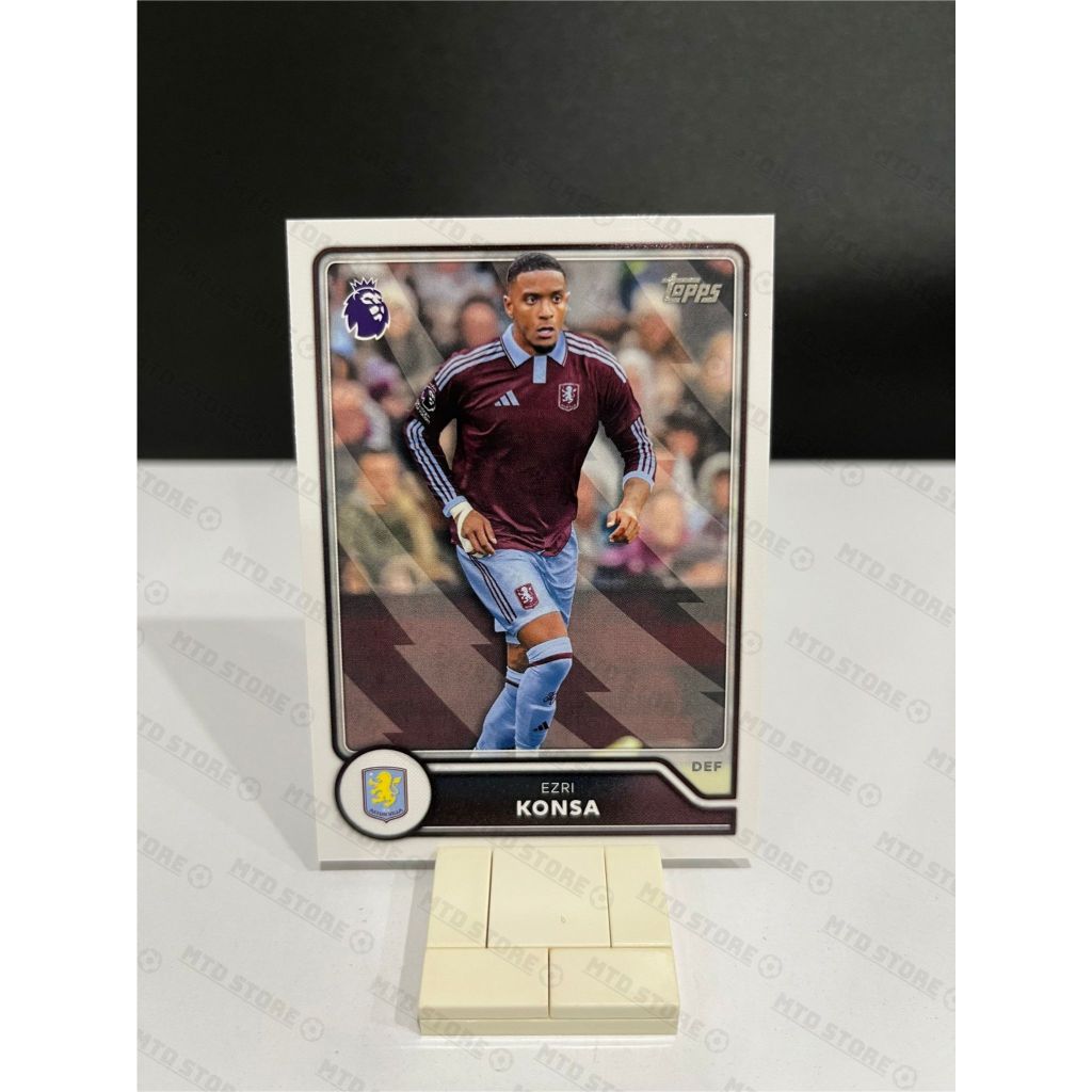 [ CHÍNH HÃNG ] - TOPPS FLAGSHIP PREMIER LEAGUE 2026/27 - Ezri Konsa (Aston Villa)