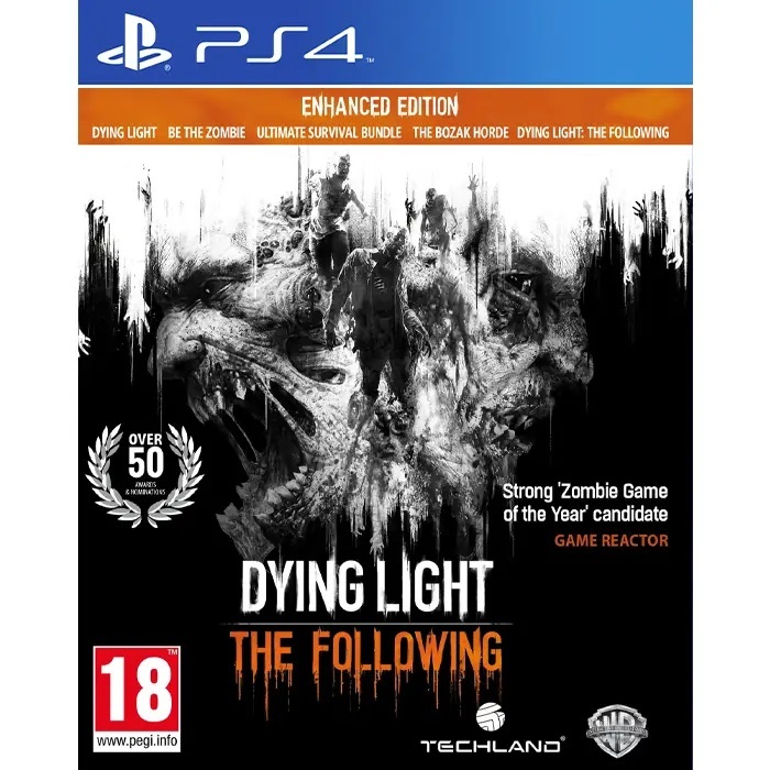 Đĩa Game Dying Light The Following Enhanced Edition (2ND) PS4 PS5