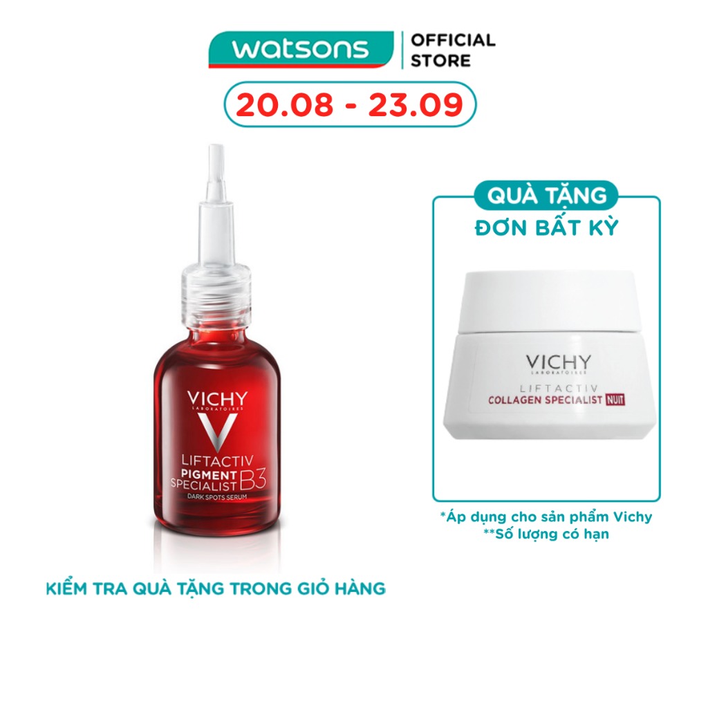 Tinh Chất Vichy Giảm Thâm Nám & Đốm Nâu Liftactiv B3 Serum 30ml