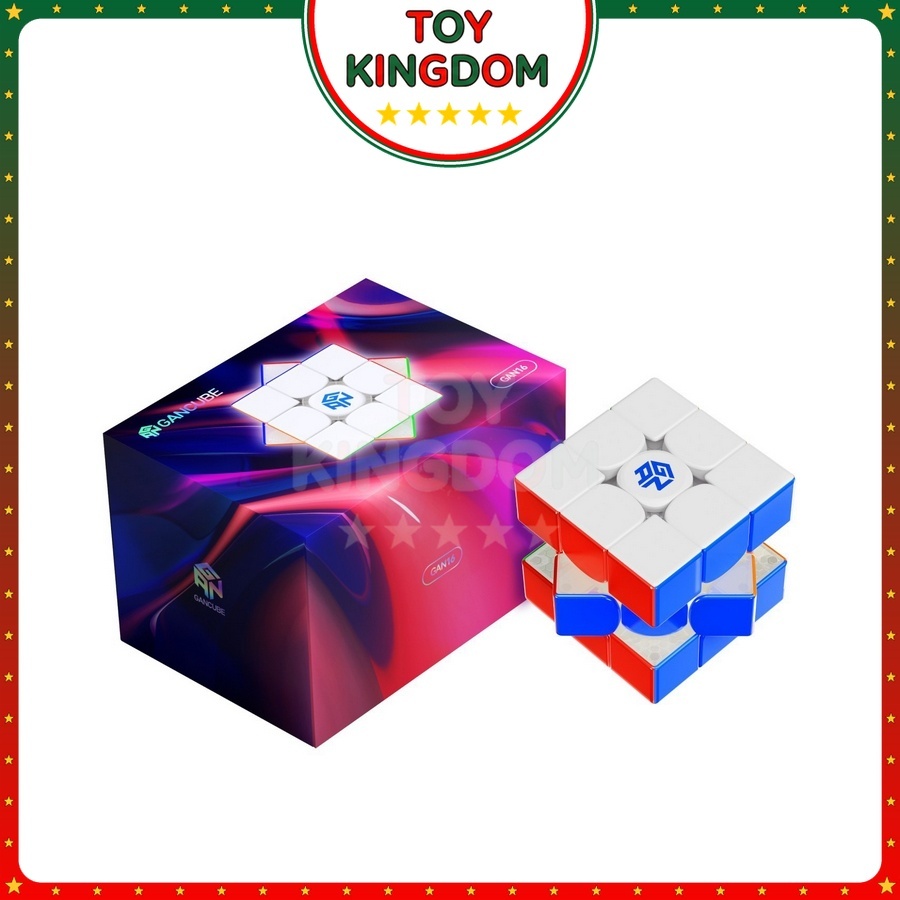 Rubik 3x3 Gan16 Maglev Max UV 2025 Rubic Gan 16 Nam Châm Flagship Cao Cấp Đồ Chơi Trí Tuệ Trẻ Em