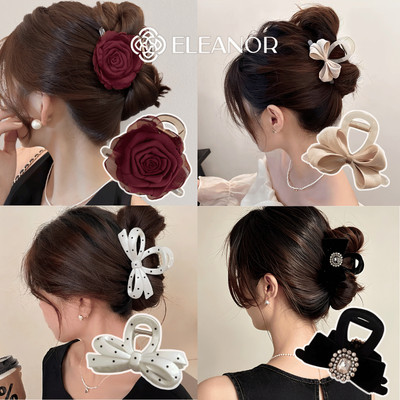 Kẹp tóc nữ càng cua Eleanor Accessories kẹp nửa đầu đa dạng kiểu dáng phụ kiện tóc 12515