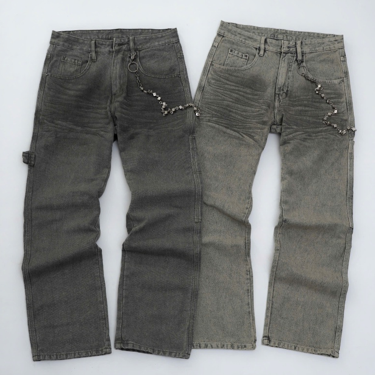 Quần Cargo Straight Canvas - Relaxed Straight Fit/ Quần ống suông Theta Gallery