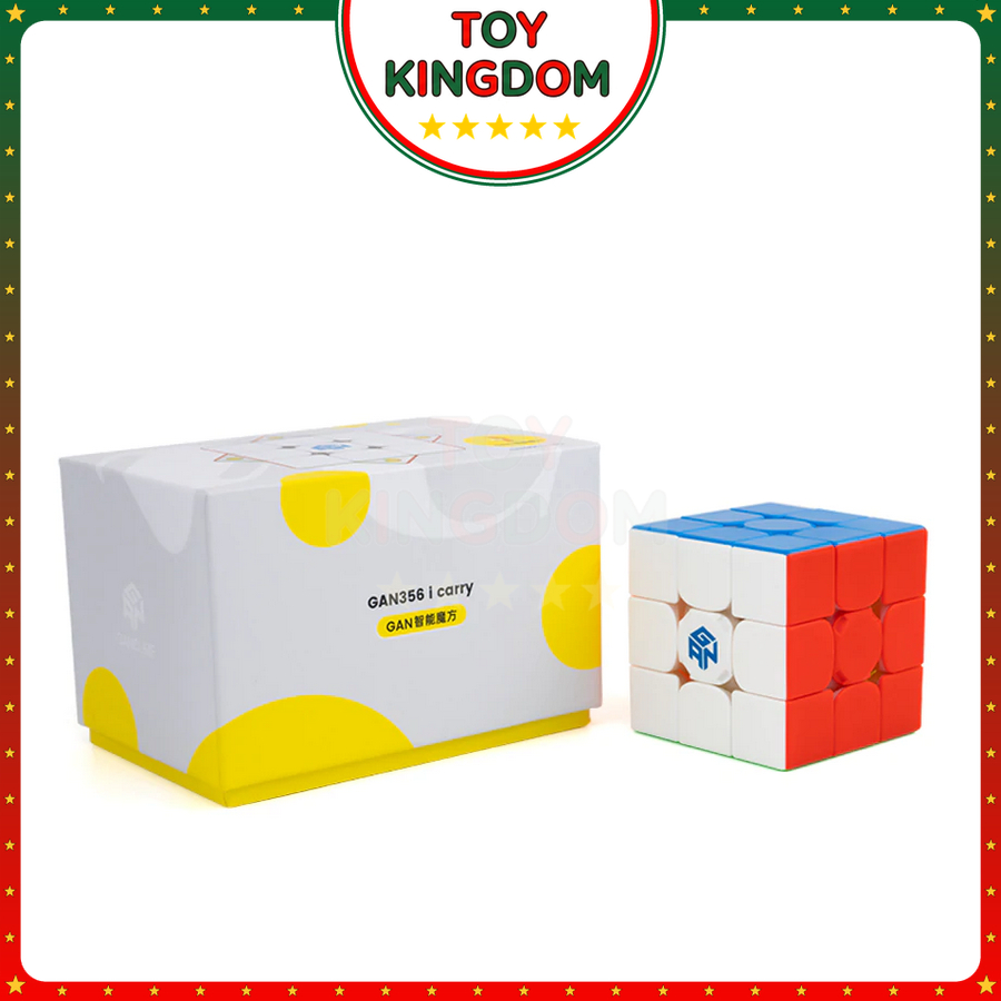 Rubik 3x3 Gan i Carry Rubic Gan356i Carry Bluetooth Kết Nối Với Điện Thoại Stickerless - Toy Land