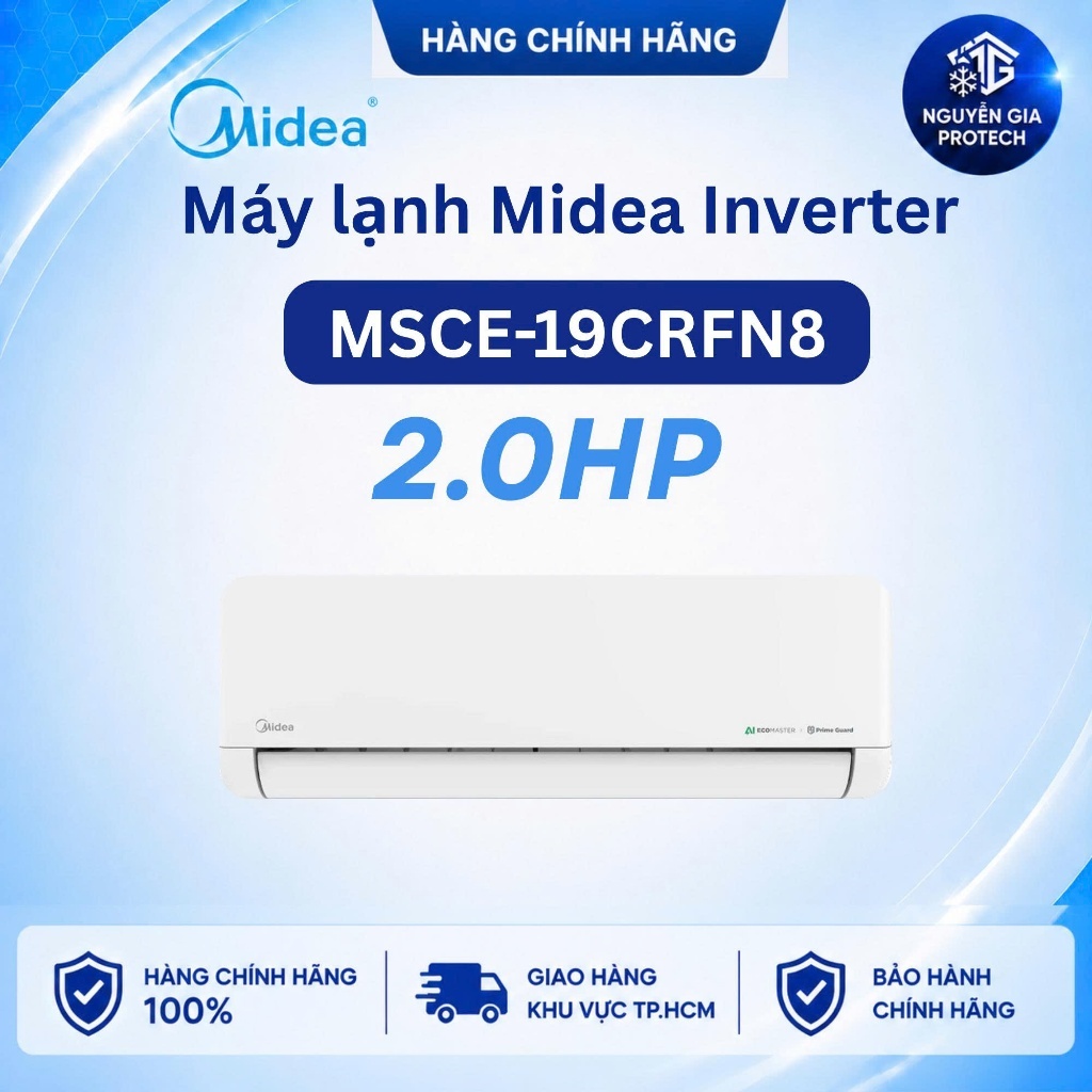 MSCE-19CRFN8 - Máy lạnh Midea Inverter 2 HP MSCE-19CRFN8 - Hàng chính hãng