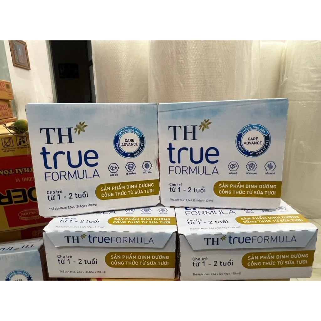 Thùng 24 Hộp Sữa Công Thức TH true FORMULA Milk 110ml Cho Trẻ 1-2 Tuổi Chính Hãng