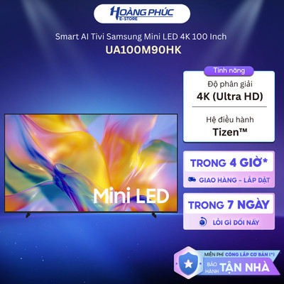 Smart AI Tivi Samsung Mini LED 4K 100 Inch UA100M90HK  {Ship HCM 0Đ}