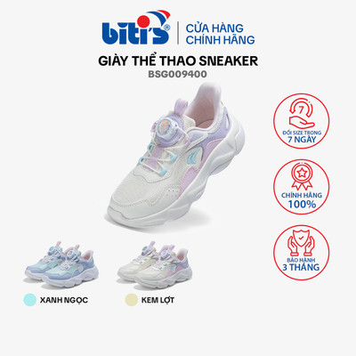 Giày Thể Thao sneaker quai si Bé gái Biti's BSG009400