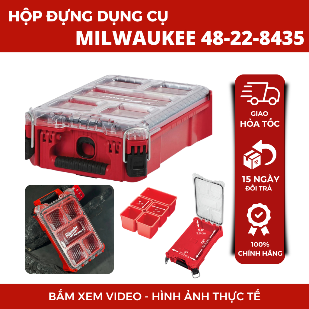Hộp đựng dụng cụ Milwaukee 8435