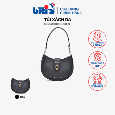Túi Xách Da Nữ Biti's Gosto GBSW00100DEN ( Đen )