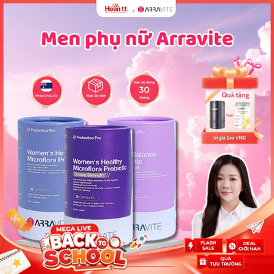 Viên uống bổ sung lợi khuẩn Arravite
