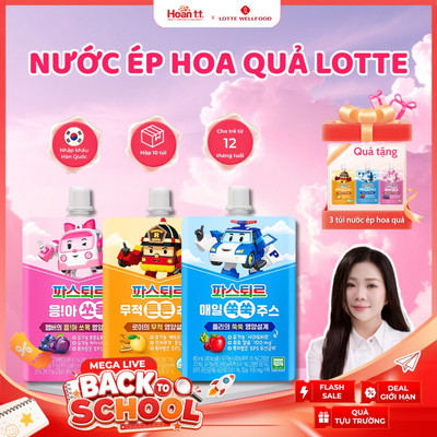 Nước Ép Cho Bé hộp 10 gói nhập khẩu Hàn Quốc