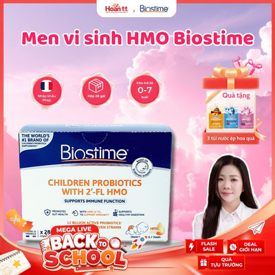 Men Vi Sinh Biostime Children Probiotics With 2'-FL HMO
