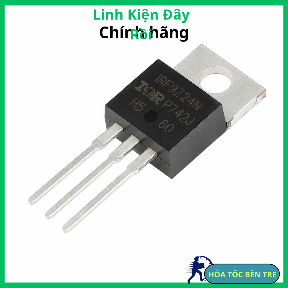 2 cái IRF9Z24N IRF9Z24NPBF F9Z24N mosfet 55V 12A KÊNH P TO-220 chính hãng
