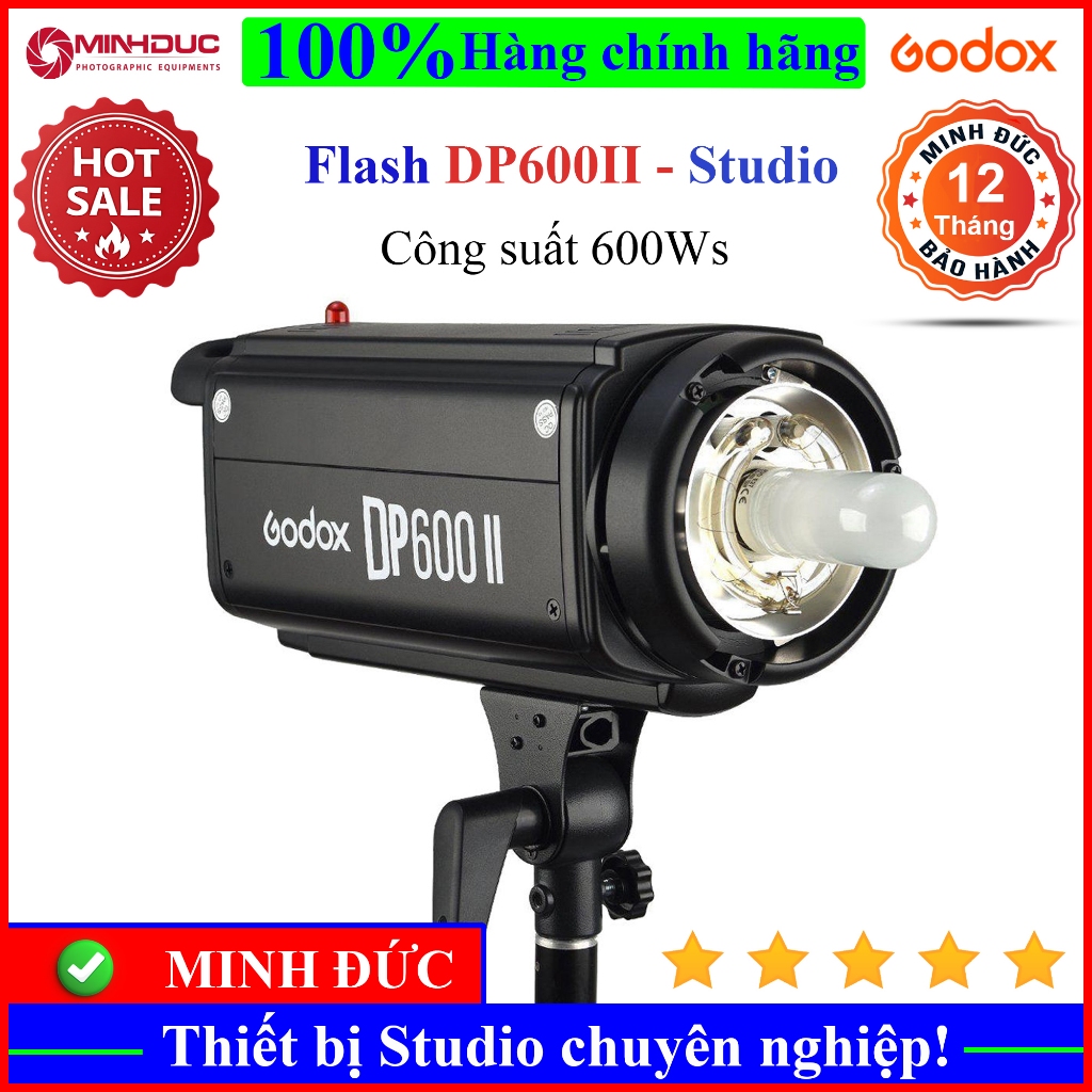 Đèn Flash Studio Godox DP600II Công suất 600Ws ( MINH ĐỨC )