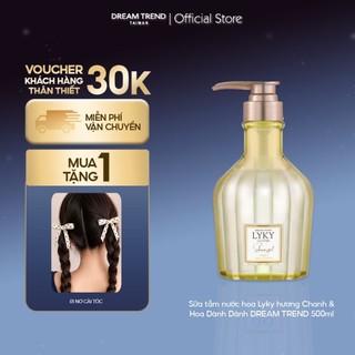 Sữa Tắm Hương Chanh & Hoa Dành Dành LyKy Scented Shower Gel Dream Trend 500ml