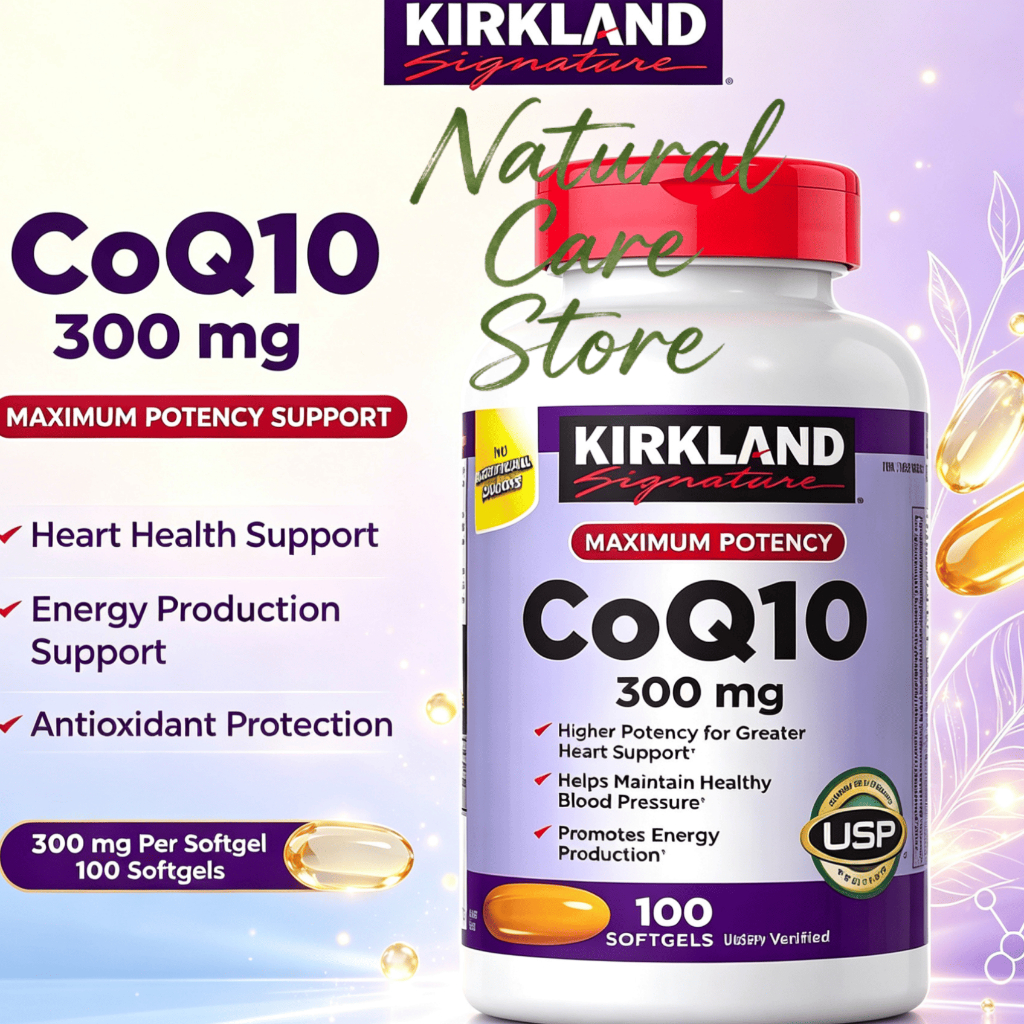 【Nhập khẩu từ Mỹ】Viên uống Kirkland Signature CoQ10 300mg 100 viên