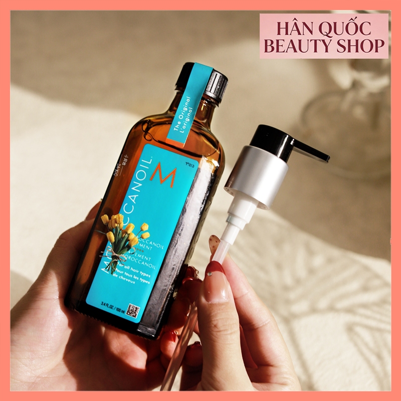 Dầu Dưỡng Tóc Moroccanoil Treatment Original 100ml Dưỡng Ẩm Sâu Giảm Rối Tóc Mềm Mượt Bóng Lưỡng Tính Cho Mọi Loại Tóc