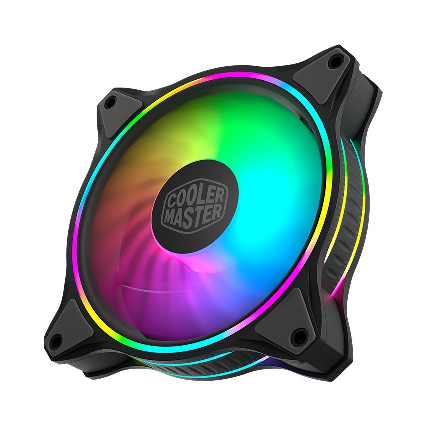Bộ 3 Quạt Tản Nhiệt Case RGB - Fan Case Cooler Master MasterFan MF120 Halo 3in1 ARGB 120mm
