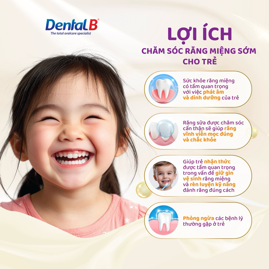 Bàn chải đánh răng trẻ em Dental B