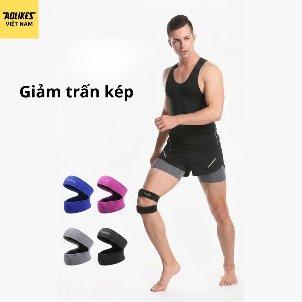 Dây đai quấn bảo vệ đầu gối AOLIKES A7929