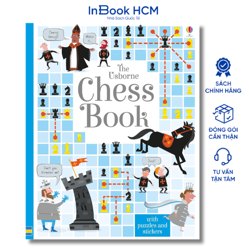 The Usborne Chess Book - Sách thiếu nhi tiếng Anh