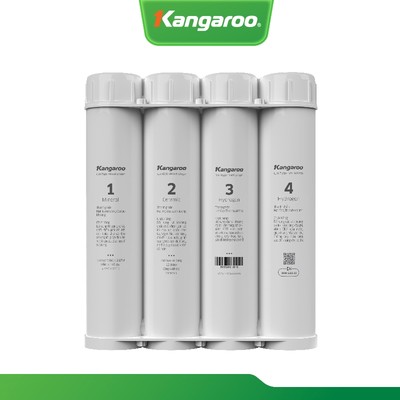 Bộ 4 lõi lọc chức năng Max Hydrogen Purion Kangaroo