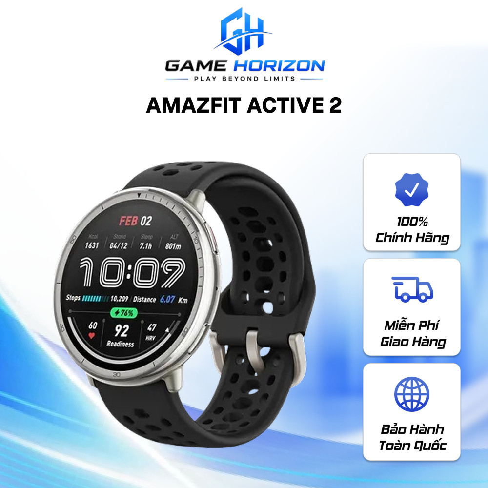 Đồng hồ thông minh Amazfit Active 2 Silicone/ Premium/ Square/ Max/ Active Edge