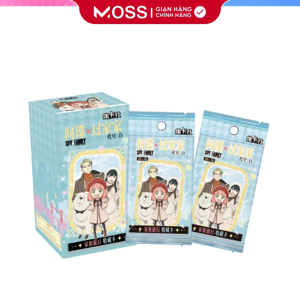[Chính Hãng] Thẻ Bài MOSS - Card Spy x Family: Code White Movie Family Trip Collectible D192305